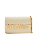 LOVE MOSCHINO Smart Daily Linie
Damen-Clutch mit Schultergurt mit Maxi-Schriftzug in der Farbe Elfenbein