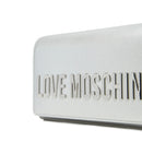 Clutch Donna LOVE MOSCHINO linea Smart Daily Bag Lettering Logo Metallic Silver