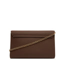 Clutch Donna con Tracolla LOVE MOSCHINO linea Smart Daily Bag Lettering Logo Marrone
