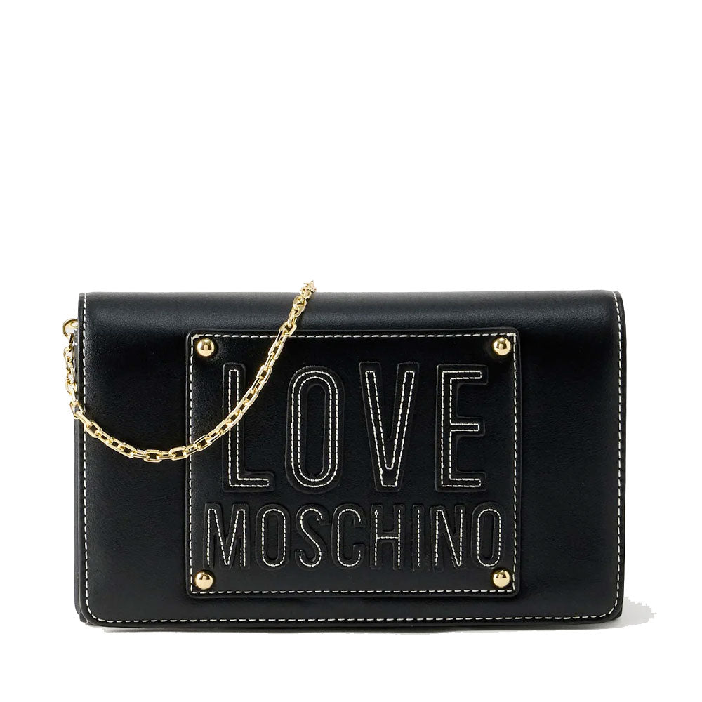 Clutch Donna con Tracolla LOVE MOSCHINO linea Smart Daily Nero