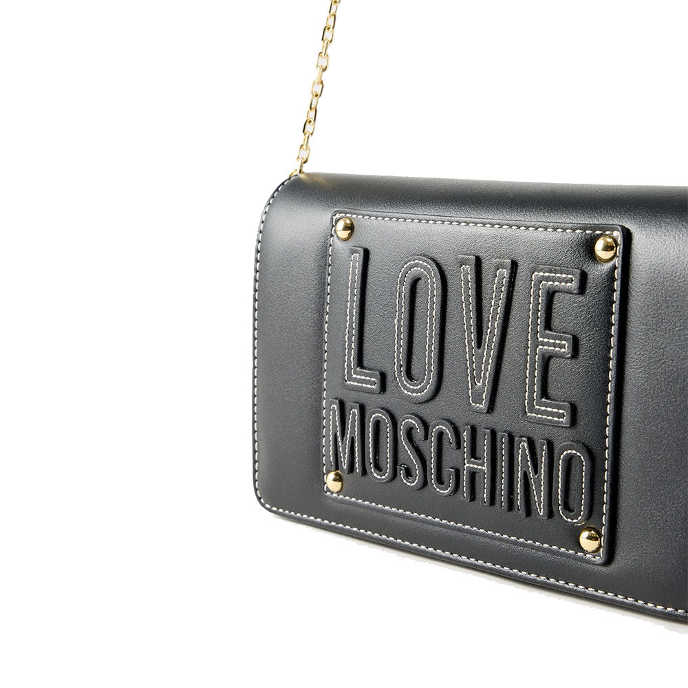 Clutch Donna con Tracolla LOVE MOSCHINO linea Smart Daily Nero