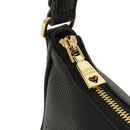 LOVE MOSCHINO Damen Hobo Bag aus schwarzem Leder