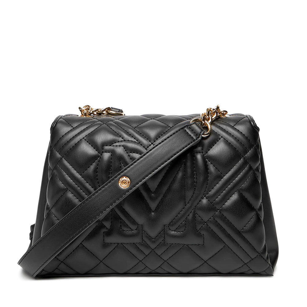 Borsa Donna a Spalla Trapuntata LOVE MOSCHINO linea Quilted colore Nero