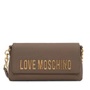Borsa Donna a Spalla LOVE MOSCHINO linea Bold Bag color Fango