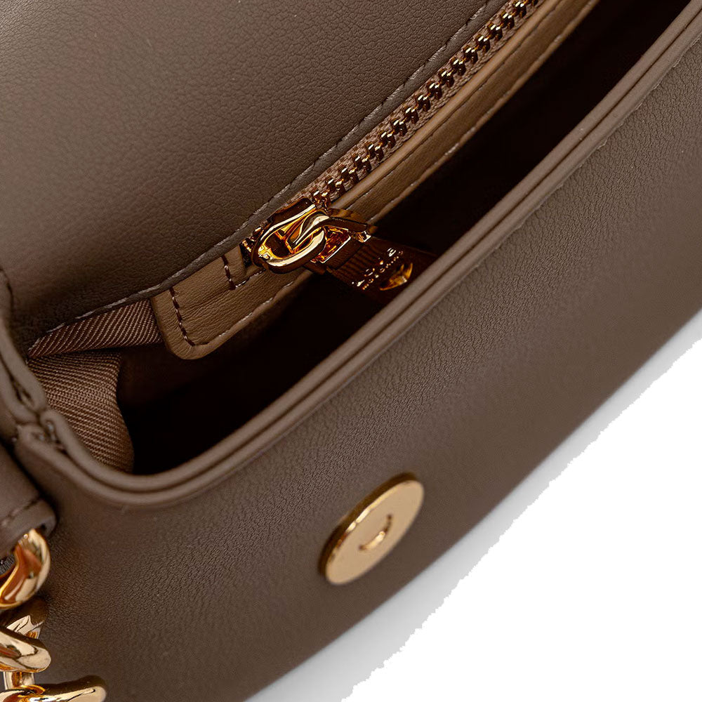 Borsa Donna a Spalla LOVE MOSCHINO linea Bold Bag color Fango