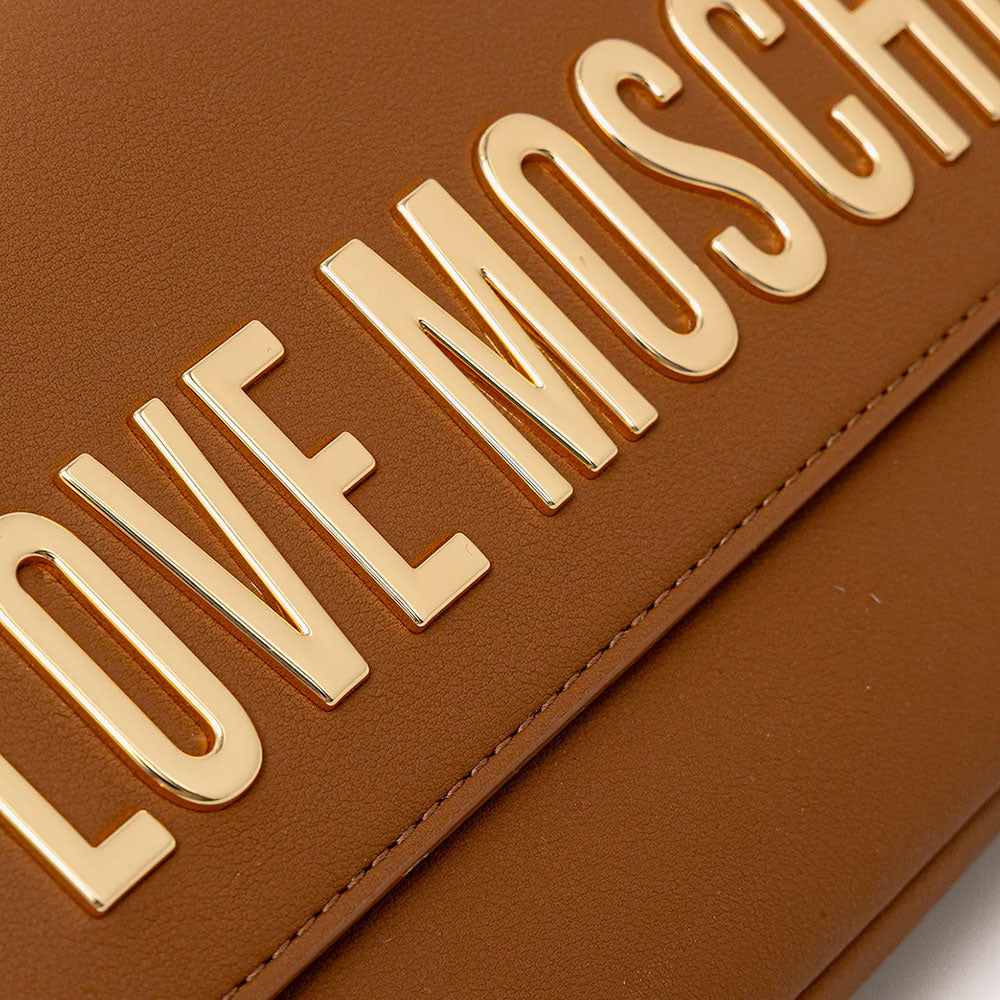 Borsa Donna a Spalla LOVE MOSCHINO linea Bold Bag color Cuoio