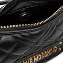 Hobo Bag Small Trapuntata LOVE MOSCHINO linea Quilted colore Nero