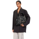 Gesteppte Damen-Shopper LOVE MOSCHINO Modell Quilted in Schwarz