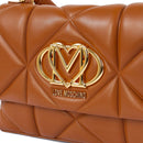 Love Moschino Embossed Handtasche – Damen, Cuoio