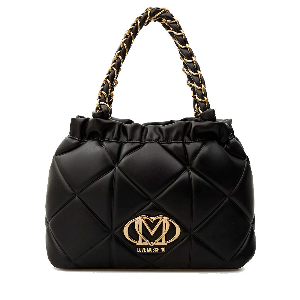 Borsa Donna Secchiello LOVE MOSCHINO linea Embossed Trapuntata Nera