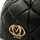 Borsa Donna Secchiello LOVE MOSCHINO linea Embossed Trapuntata Nera