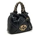 Borsa Donna Secchiello Small LOVE MOSCHINO linea Embossed Trapuntata Nera