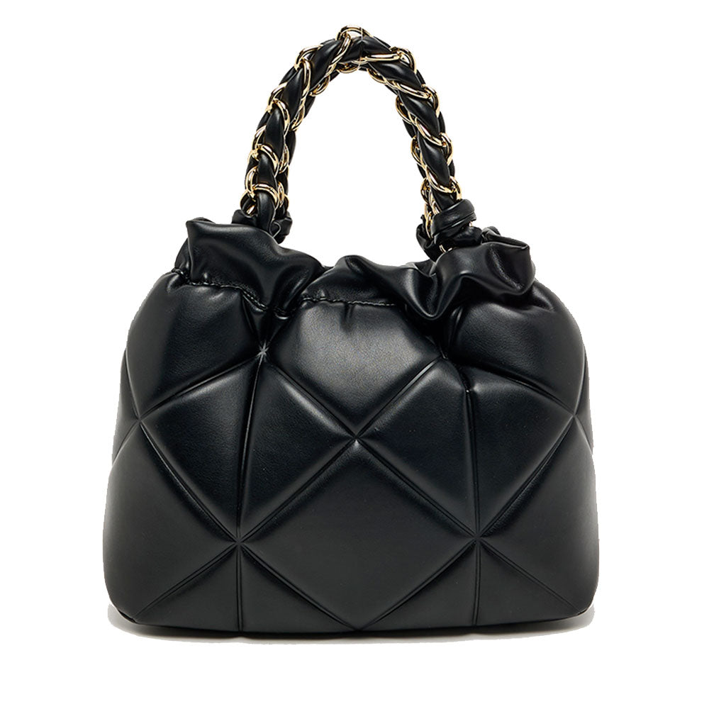 Borsa Donna Secchiello Small LOVE MOSCHINO linea Embossed Trapuntata Nera