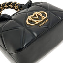 Borsa Donna Secchiello Small LOVE MOSCHINO linea Embossed Trapuntata Nera