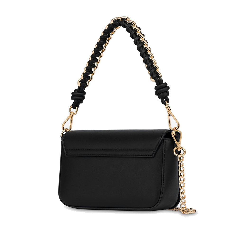 LOVE MOSCHINO Mini Hand- und Umhängetasche Lovely Love Linie Schwarz