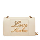 Borsa Donna a Spalla LOVE MOSCHINO linea Lovely Love Avorio