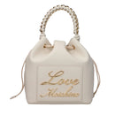 Borsa Donna Secchiello a Spalla LOVE MOSCHINO linea Lovely Love Avorio