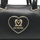 Borsa Donna Bauletto a Mano LOVE MOSCHINO Nero con Logo