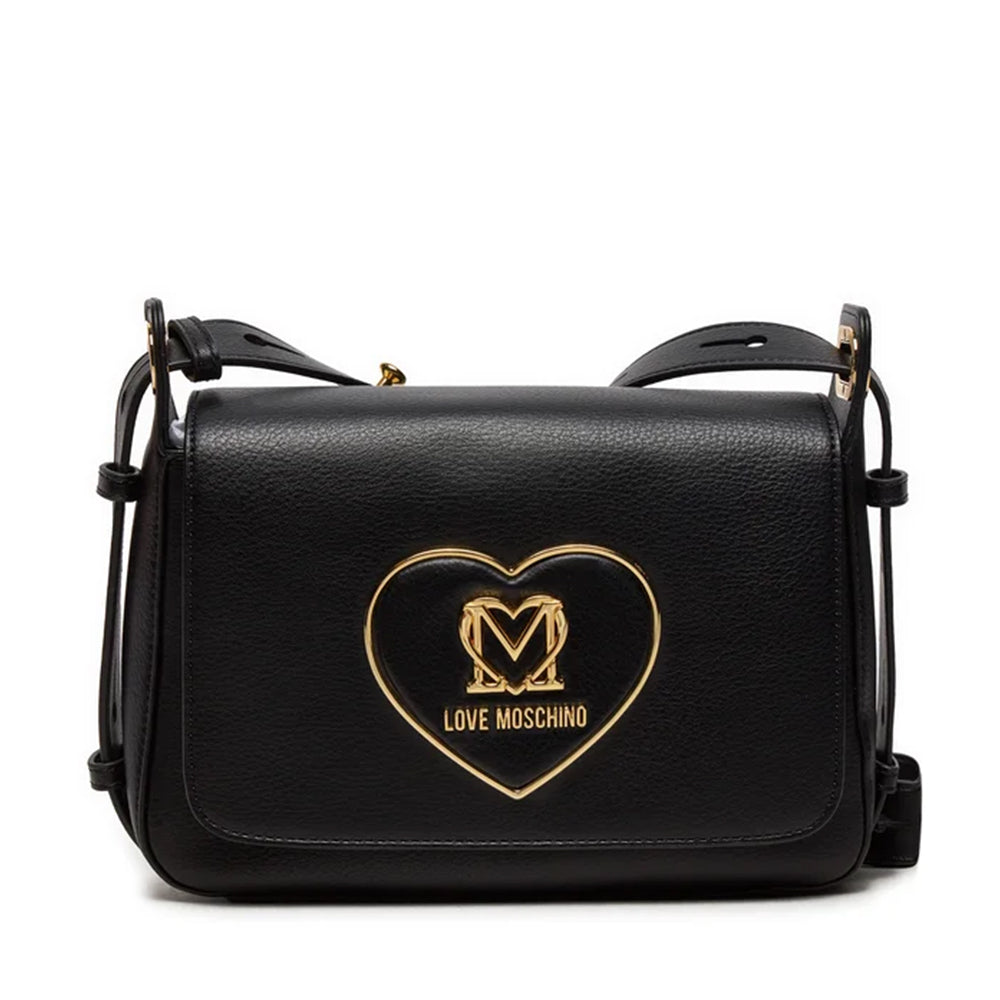 Borsa Donna a Tracolla LOVE MOSCHINO Nera con Logo