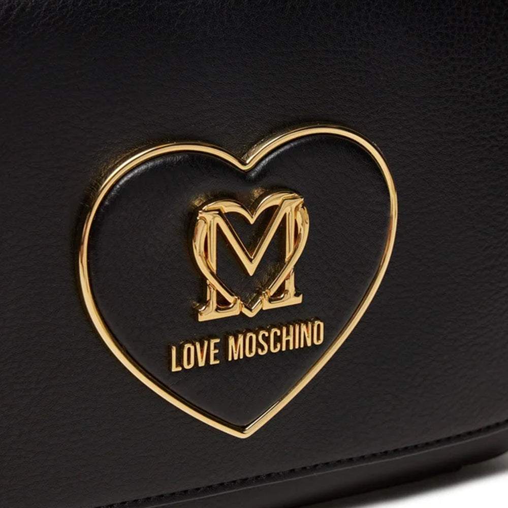 Borsa Donna a Tracolla LOVE MOSCHINO Nera con Logo