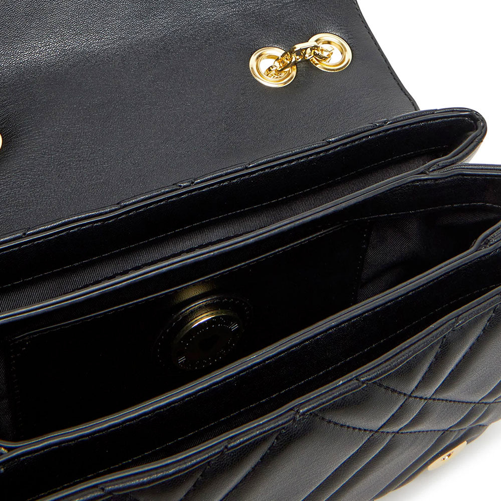 Borsa Donna a Spalla e Tracolla LOVE MOSCHINO linea Heart Studs Nera