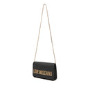 Clutch Donna con Tracolla LOVE MOSCHINO Nera con Maxi Logo