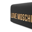 Clutch Donna con Tracolla LOVE MOSCHINO Nera con Maxi Logo