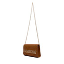 Clutch Donna con Tracolla LOVE MOSCHINO color Cuoio con Maxi Logo