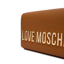 Clutch Donna con Tracolla LOVE MOSCHINO color Cuoio con Maxi Logo