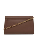 Clutch Donna con Tracolla LOVE MOSCHINO Marrone con Maxi Logo