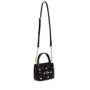 LOVE MOSCHINO Damenhandtasche, Herznieten-Linie, Schwarz