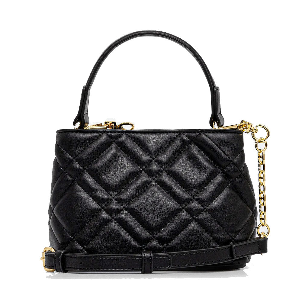 LOVE MOSCHINO Damenhandtasche, Herznieten-Linie, Schwarz