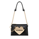 LOVE MOSCHINO Damen Umhängetasche Baby Heart Linie Schwarz