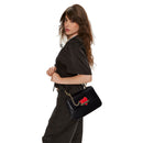 LOVE MOSCHINO Damenhandtasche Made With Love Linie in Schwarz