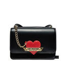 LOVE MOSCHINO MADE WITH LOVE LINIE
Schwarze Schultertasche 