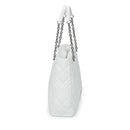 Shopping Bag Trapuntata LOVE MOSCHINO linea Quilted Bianco