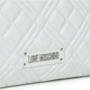 Shopping Bag Trapuntata LOVE MOSCHINO linea Quilted Bianco