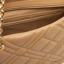 Shopping Bag Trapuntata LOVE MOSCHINO linea Quilted Beige
