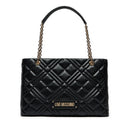 Shopping Bag Trapuntata LOVE MOSCHINO linea Quilted colore Nero