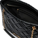 Shopping Bag Trapuntata LOVE MOSCHINO linea Quilted colore Nero