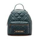 Zaino Donna LOVE MOSCHINO linea Quilted Trapuntato color Petrolio