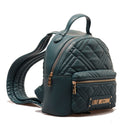 Zaino Donna LOVE MOSCHINO linea Quilted Trapuntato color Petrolio