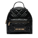 Zaino Donna LOVE MOSCHINO linea Quilted Trapuntato Nero