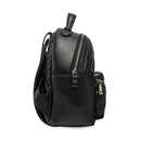 Zaino Donna LOVE MOSCHINO linea Quilted Trapuntato Nero e Nikel