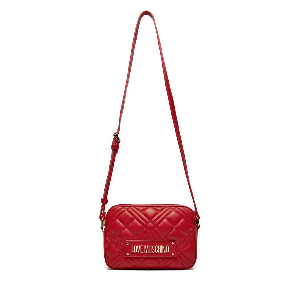 Camera Case Trapuntata LOVE MOSCHINO linea Quilted colore Rosso