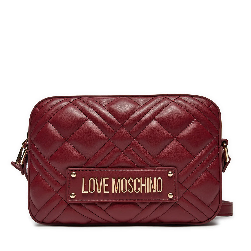 Camera Case Trapuntata LOVE MOSCHINO linea Quilted Bordeaux