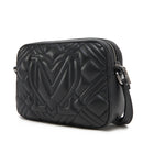 Camera Case Trapuntata LOVE MOSCHINO linea Quilted colore Nero e Nikel