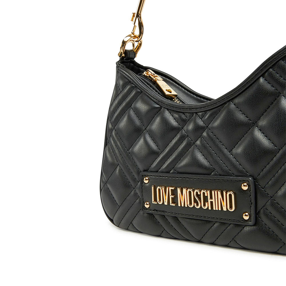 Hobo Bag Trapuntata LOVE MOSCHINO linea Quilted colore Nero