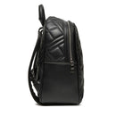 Zaino Donna LOVE MOSCHINO linea Quilted Trapuntato Nero e Nikel