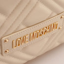 Zaino Donna LOVE MOSCHINO linea Quilted Trapuntato Avorio